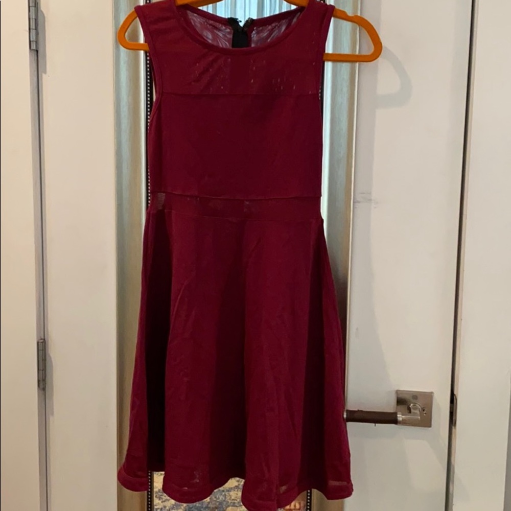 Express red dress